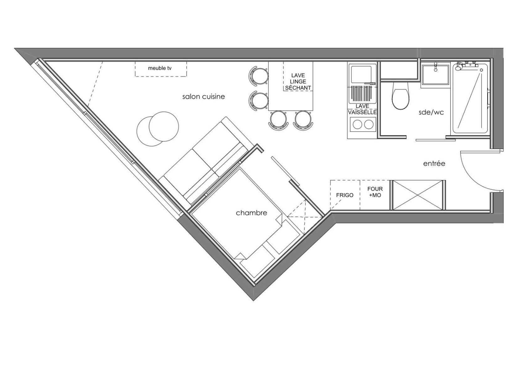 Val Thorens Appartement Residence Les 3 Vallees Екстер'єр фото